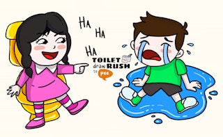 Image Toilet Rush Draw To Pee
